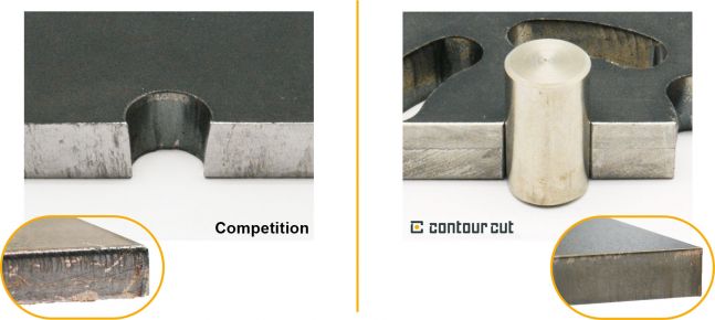 Comparision Contour Cut and competition